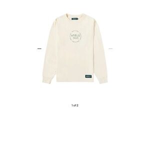 Afield out small Cream Long Sleeve Shirt small long sleeve woman’s